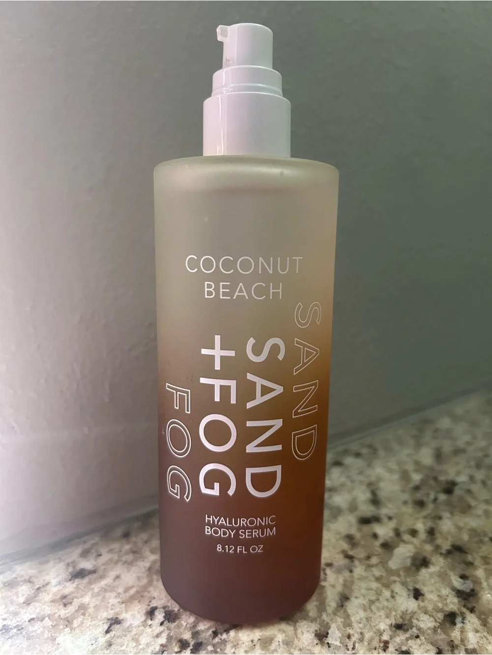 Sand + Fog Hyaluronic Body Serum - no cap cover